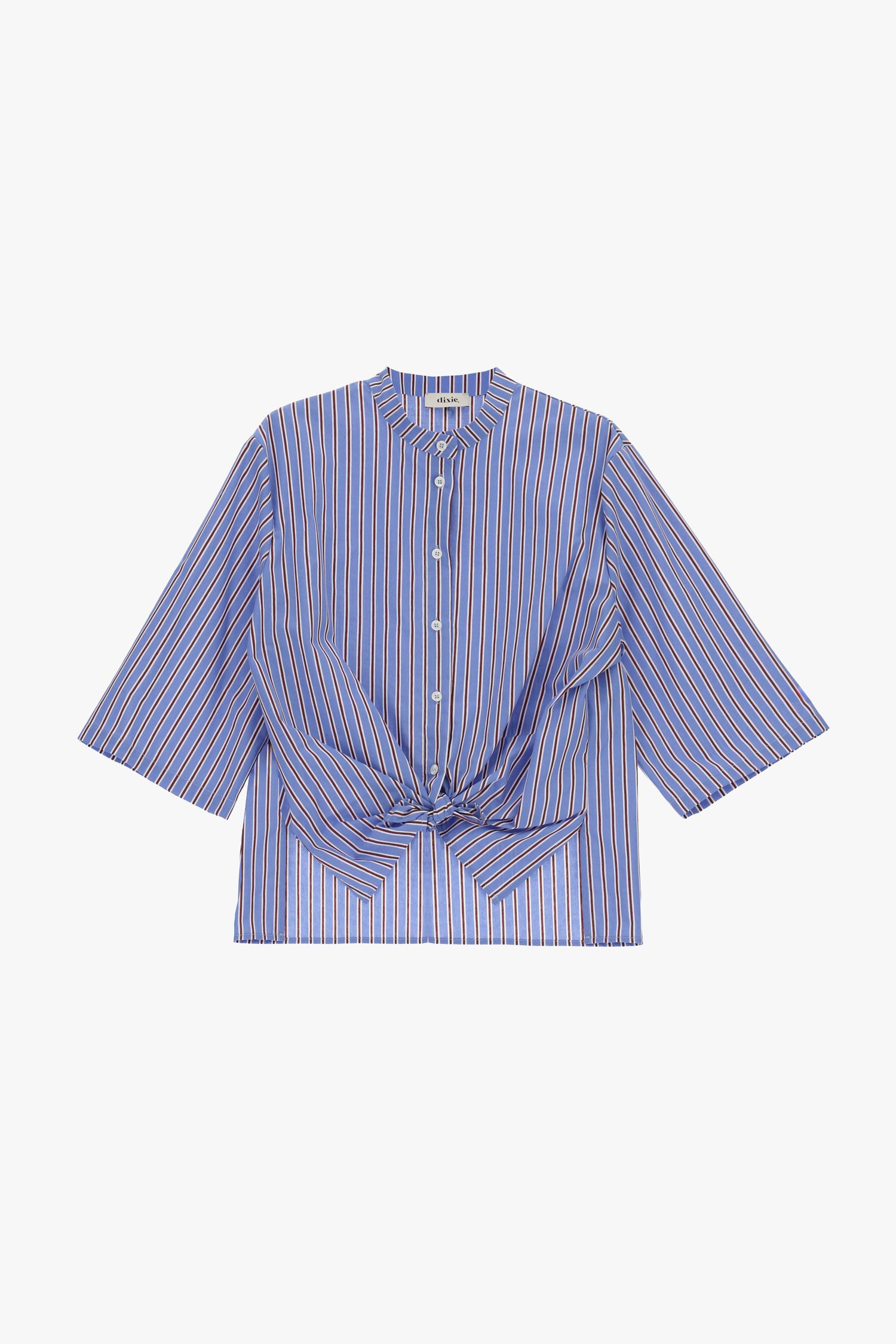 Camicia a righe con nodo frontale Dixie 2 Camicia a righe con nodo frontale Dixie 2