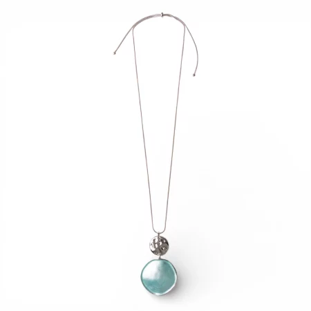 Collana snake con pendente circolare Mya Accessories
