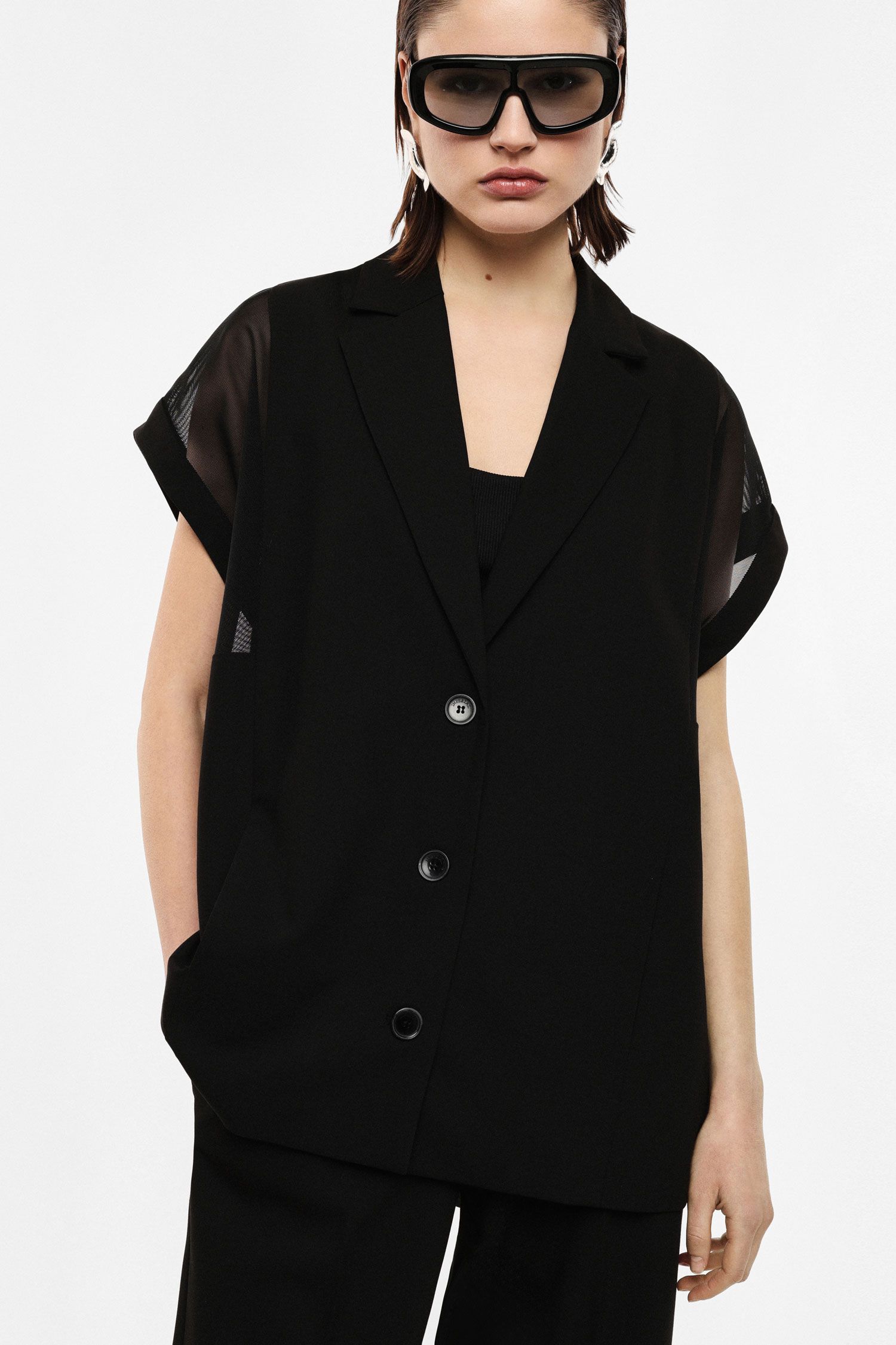 Gilet ampio con spalle in rete IMPERIAL 3 Gilet ampio con spalle in rete IMPERIAL 3
