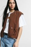 Gilet con zip e tasche frontali Please