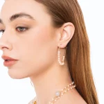Orecchini a filo pendenti con pietre Mya Accessories