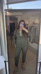 Pantaloni in cotone con risvolto GiglioRosso (1)