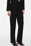 Pantaloni palazzo a vita alta con pince IMPERIAL
