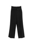 Pantaloni palazzo a vita alta con trasparenza IMPERIAL 0