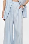 Pantaloni palazzo vita alta con pince IMPERIAL