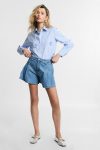 Shorts regular fit con pinces e tasche Please