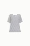 T shirt trasparente ricamata IMPERIAL