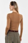 Top drappeggiato e scollo asimmetrico IMPERIAL