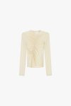 Top drappeggiato e scollo asimmetrico IMPERIAL